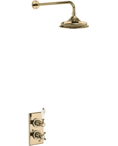 douche thermostatique burlington | finitions or chrome nickel