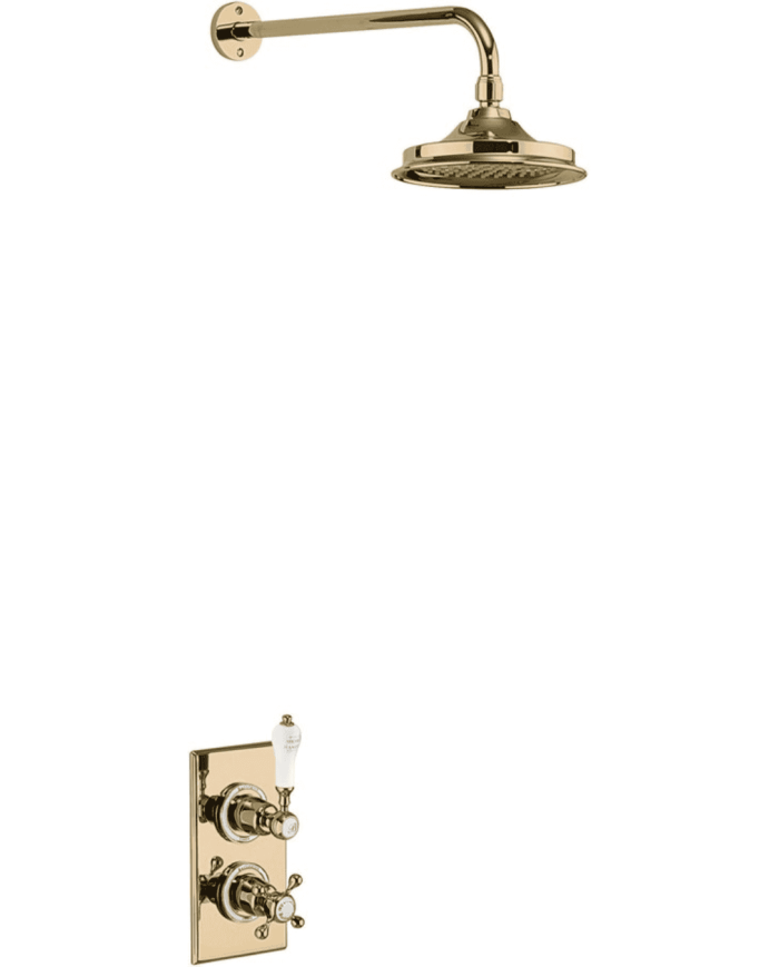 douche thermostatique burlington | finitions or chrome nickel