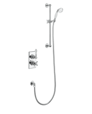 douche thermostatique burlington | glissière rétro chrome