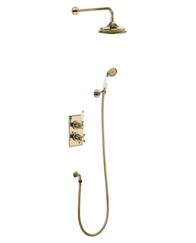 Douche thermostatique Burlington | Robinetterie rétro