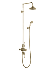 Douche thermostatique Burlington | Rétro double fonction