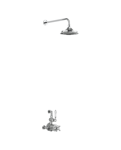 douche thermostatique burlington | Style rétro chrome