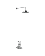 douche thermostatique burlington | Style rétro chrome