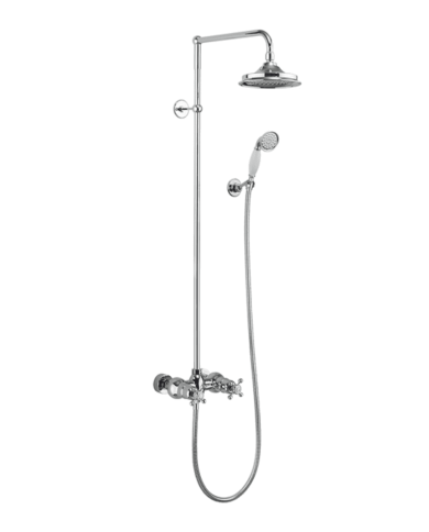 Douche Thermostatique Eden double - Burlington Douche Thermostatique Eden double - Burlington