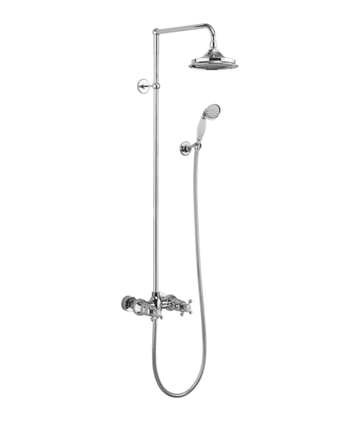 Douche Thermostatique Eden double - Burlington Douche Thermostatique Eden double - Burlington