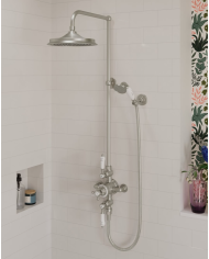 Douche thermostatique Burlington | Rétro double fonction