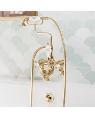 Mélangeur bain douche Burlington | Claremont rétro