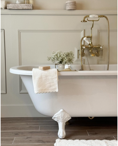Mélangeur bain douche Burlington | Claremont rétro