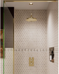 douche thermostatique burlington | finitions or chrome nickel