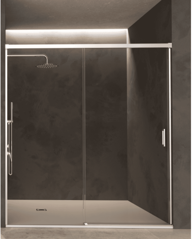 paroi douche chromé stylo sbx | SBX réversible 6mm