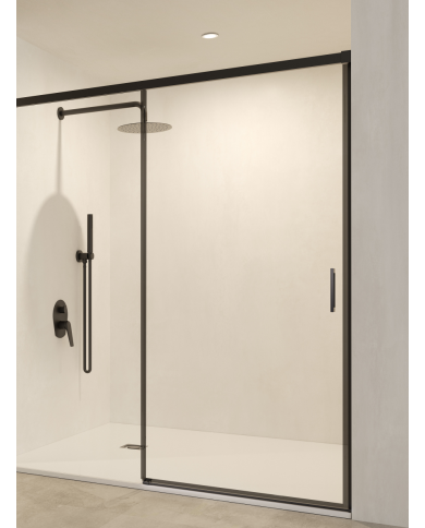 Paroi Douche Noir Mat Stylo- SBX