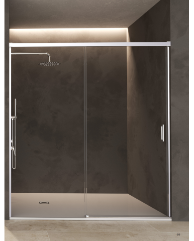paroi douche chromé stylo sbx | SBX réversible 6mm