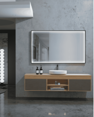 miroir led ability ledimex | 2 finitions élégantes