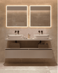 Miroir salle de bain LED | Miroir Boston LEDIMEX
