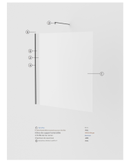 Paroi Douche Chrome Screen - SBX