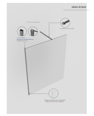 Paroi Douche Chrome Screen - SBX