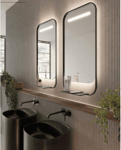 Miroir LED salle de bain | LEDIMEX éclairage réglable