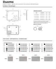 miroir led salle de bain duomo | LEDIMEX éclairage ajustable