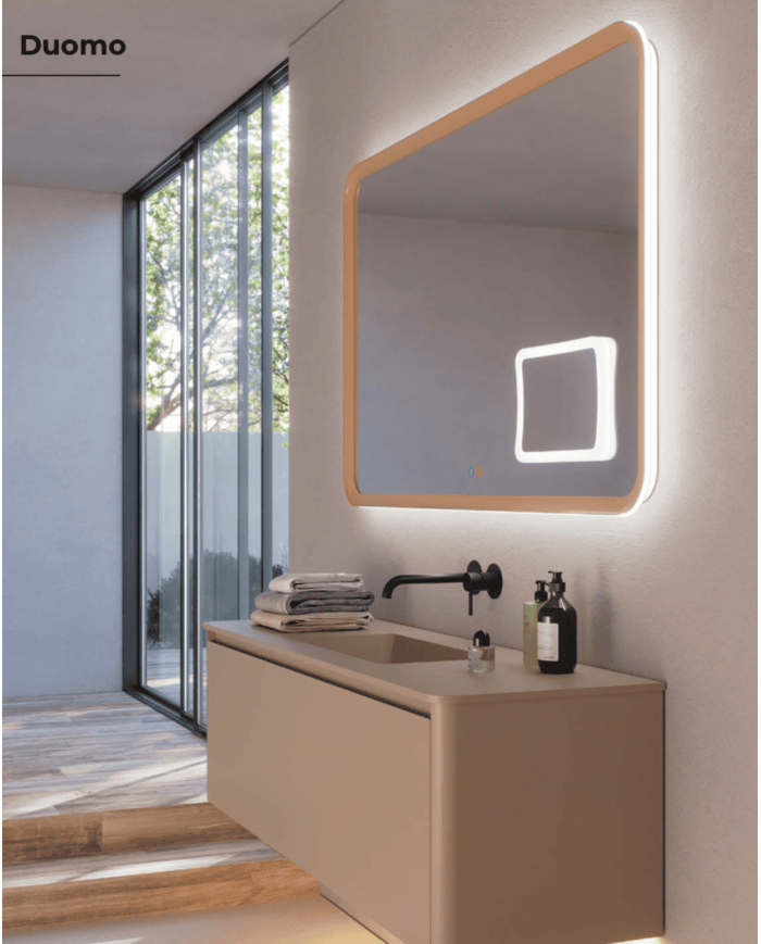 miroir led salle de bain duomo | LEDIMEX éclairage ajustable