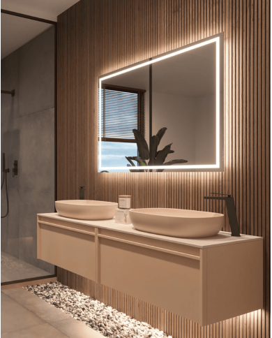 miroir led france retro | LEDIMEX dimensions sur mesure