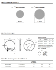 Miroir Bolonia - LEDIMEX