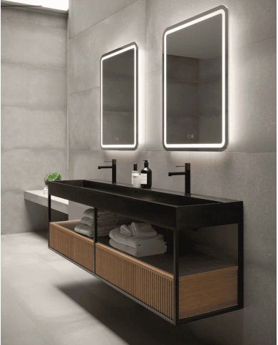 miroir led salle de bain grecia | LEDIMEX 6 tailles
