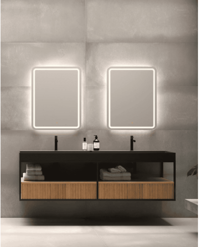 miroir led salle de bain grecia | LEDIMEX 6 tailles