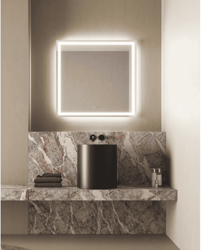 Miroir LED salle de bain Holanda | LEDIMEX
