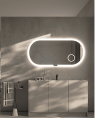 Miroir salle de bain Ledimex | Éclairage LED antibuée