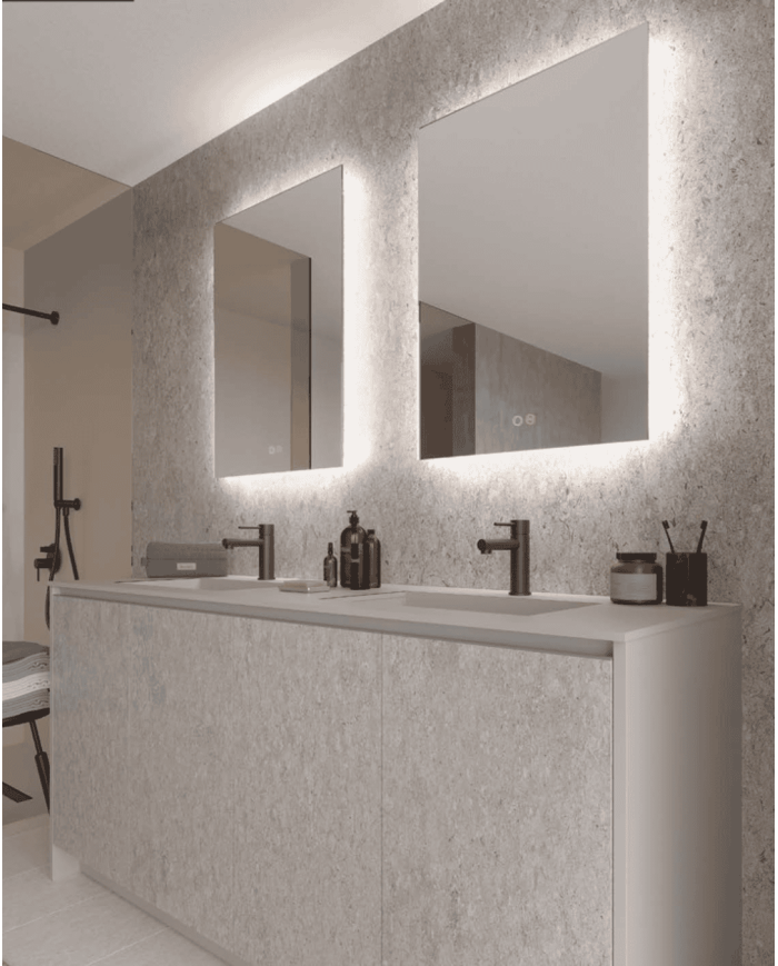 Miroir LED salle de bain Italia | LEDIMEX antibuée