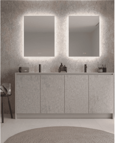 Miroir LED salle de bain Italia | LEDIMEX antibuée