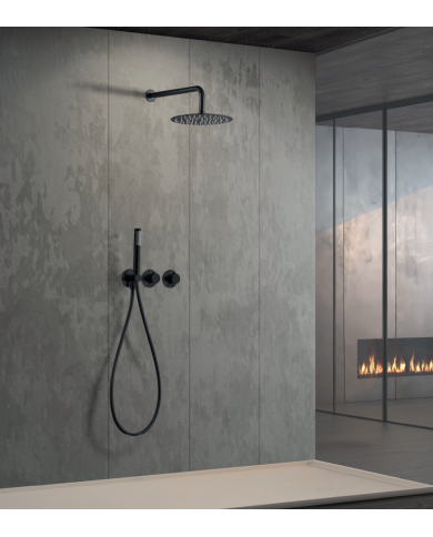 Robinetterie thermostatique encastrée Noir mat Robinetterie thermostatique encastrée Noir mat