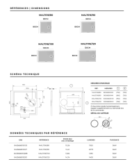 Miroir Malta - LEDIMEX