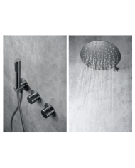 robinetterie thermostatique black gun metal | IMEX