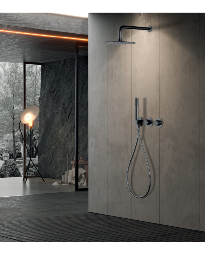 robinetterie thermostatique black gun metal | IMEX