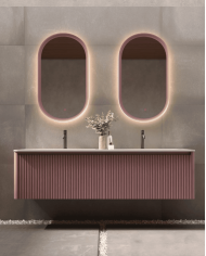 miroir led salle de bain milano | LEDIMEX elliptique