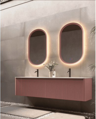 miroir led salle de bain milano | LEDIMEX elliptique