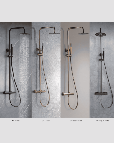douche thermostatique Genova Imex | 5 finitions haut de gamme