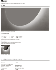 Miroir Oval - LEDIMEX