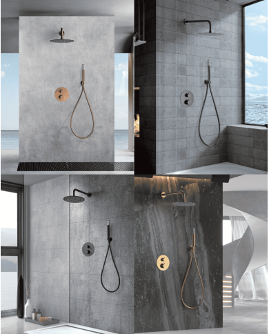 douche thermostatique imex genova | 5 finitions haut de gamme