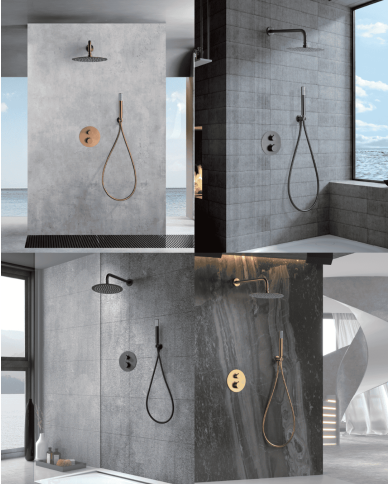 Douche thermostatique encastré Genova - Imex Douche thermostatique encastré Genova - Imex