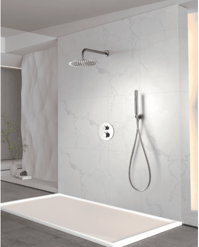 Douche thermostatique encastré Genova - Imex Douche thermostatique encastré Genova - Imex