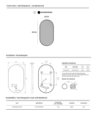 Miroir Rio - LEDIMEX