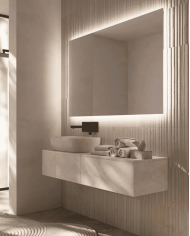 Miroir LED Suecia | Éclairage froid 6500K sans cuivre