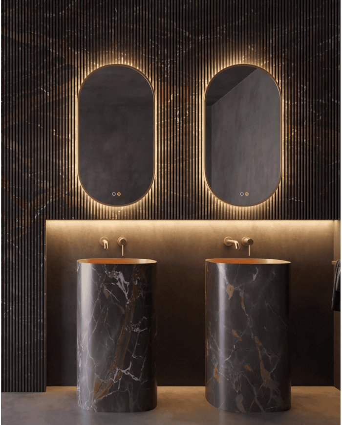 miroir led salle de bain tokyo | LEDIMEX elliptique