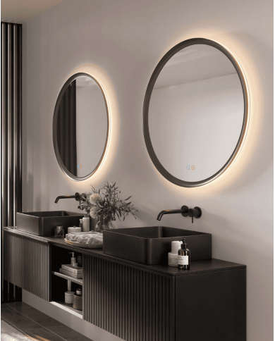 miroir led salle de bain torino | LEDIMEX rétroéclairé