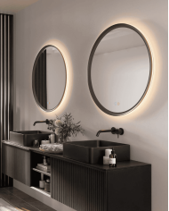 miroir led salle de bain torino | LEDIMEX rétroéclairé