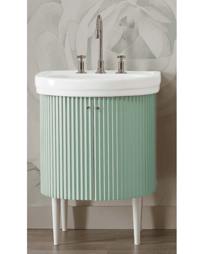 meuble salle de bain sbordoni | Meuble Plissé 63 cm