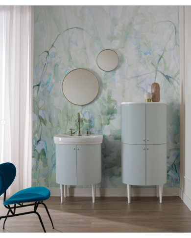 meuble salle de bain sbordoni | Meuble Plissé 63 cm