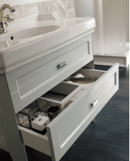meuble lavabo rétro Sbordoni | Meuble italien 90 cm